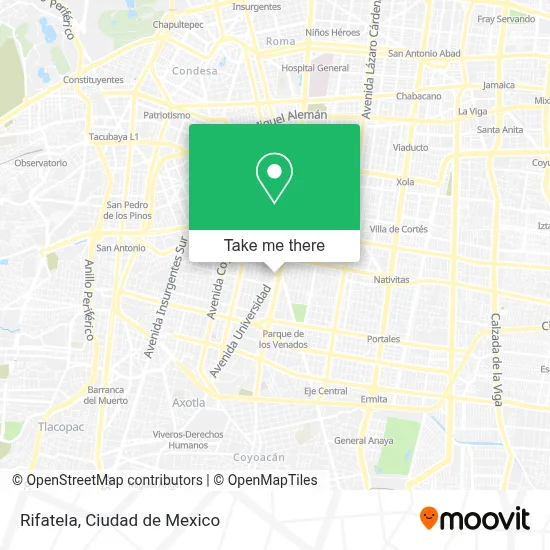 Rifatela map