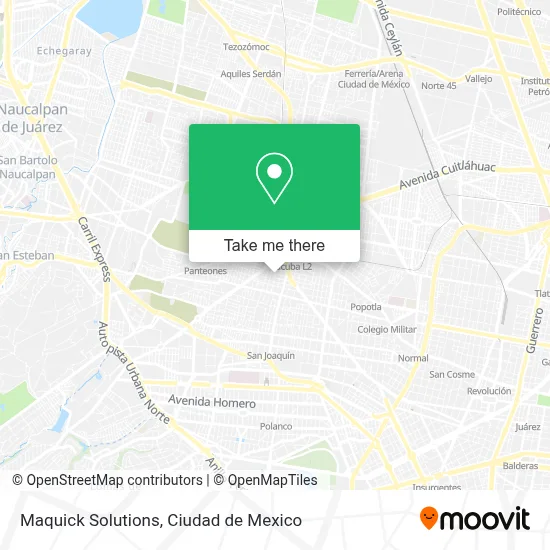 Maquick Solutions map
