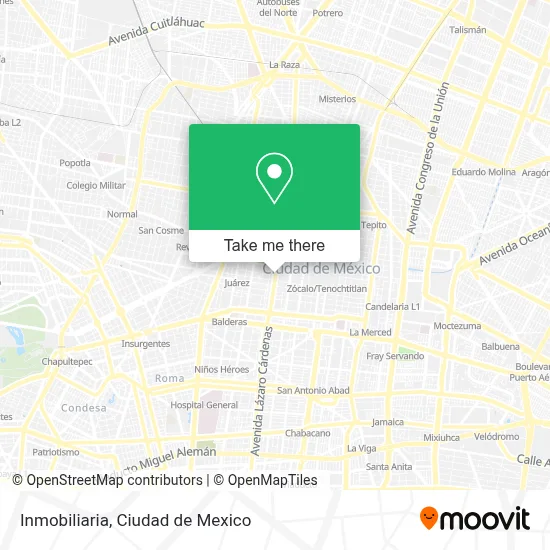 Inmobiliaria map