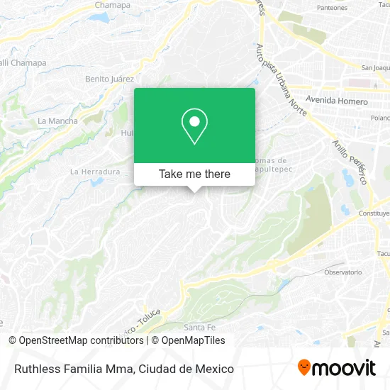 Ruthless Familia Mma map
