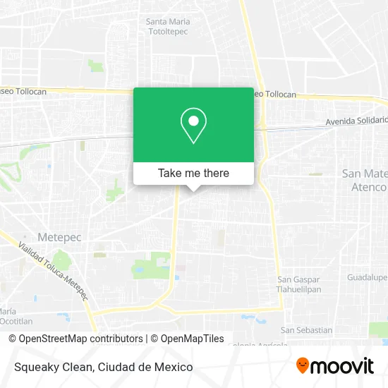 Squeaky Clean map