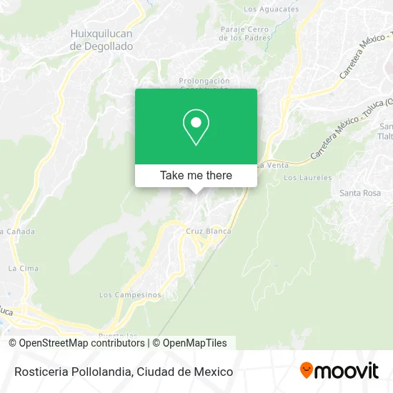 Rosticeria Pollolandia map