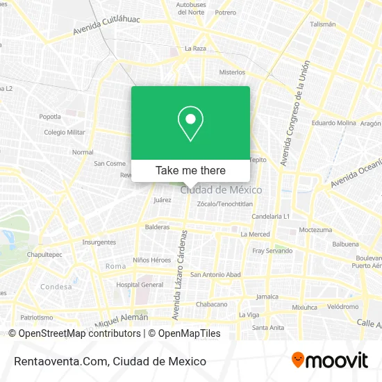Rentaoventa.Com map