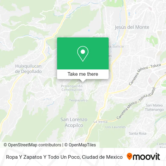 Ropa Y Zapatos Y Todo Un Poco map