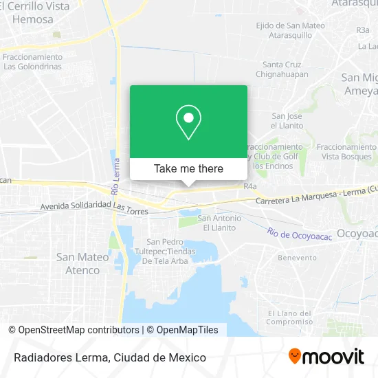 Radiadores Lerma map