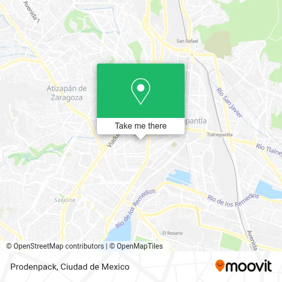 Prodenpack map
