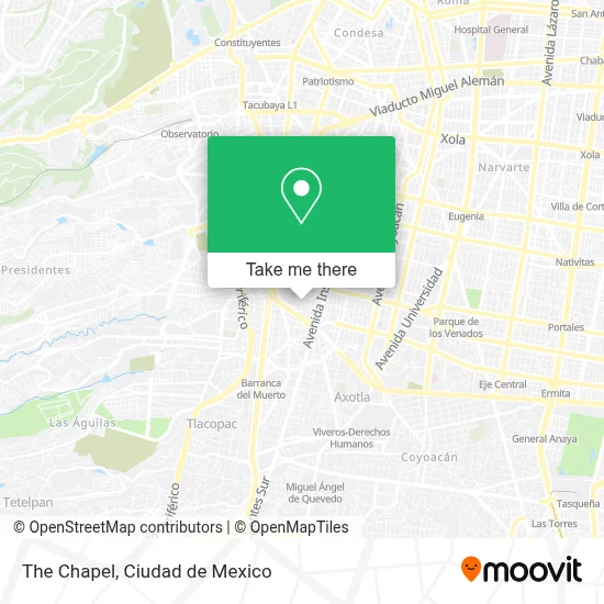 La Chapelle map