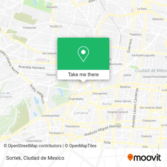 Sortek map