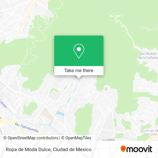 Ropa de Moda Dulce map