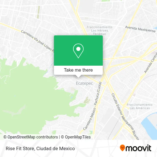 Rise Fit Store map