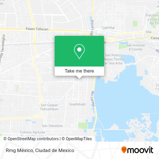 Rmg México map