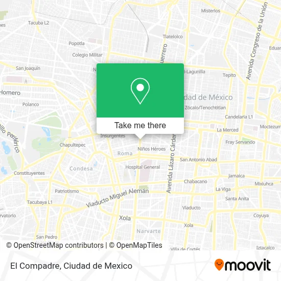 El Compadre map