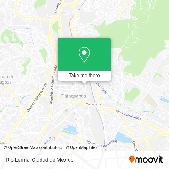 Rio Lerma map