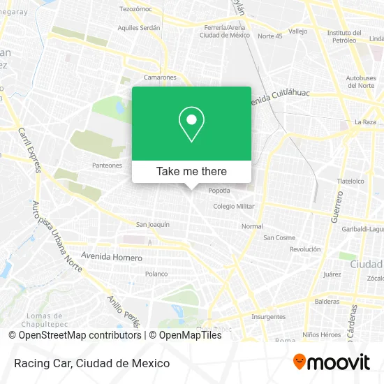 Racing Car map