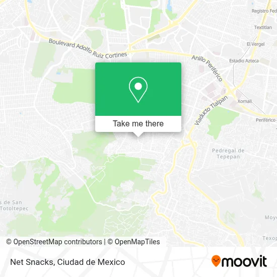 Net Snacks map