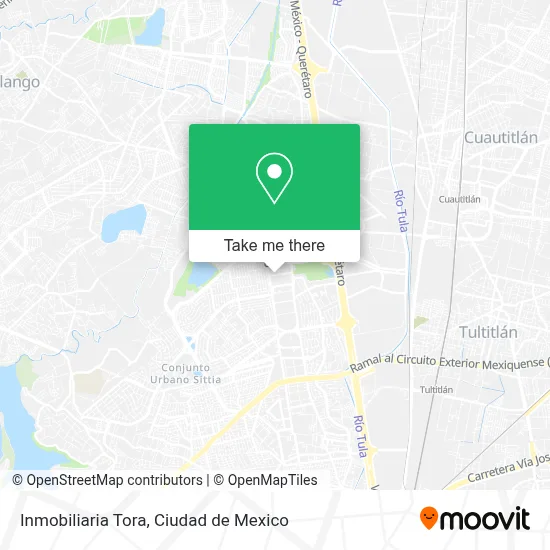 Inmobiliaria Tora map