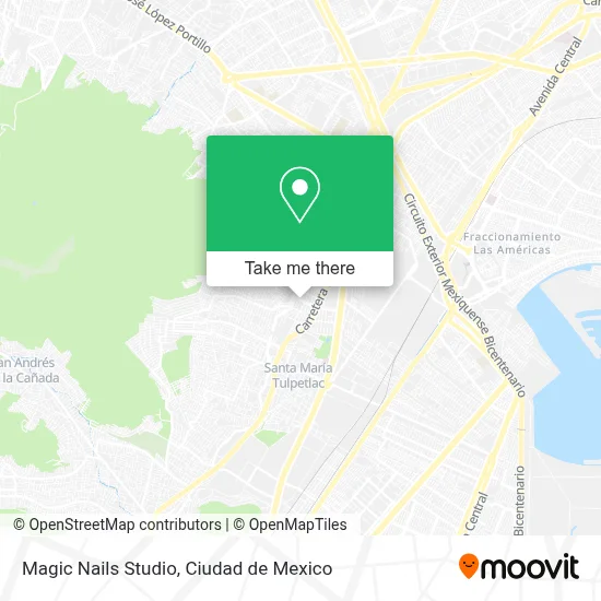 Magic Nails Studio map
