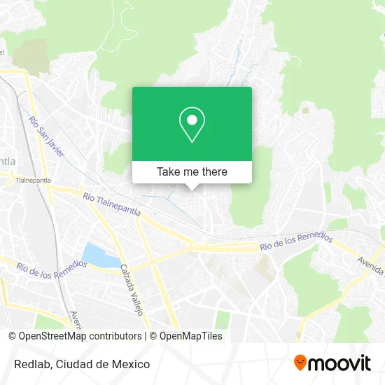 Redlab map