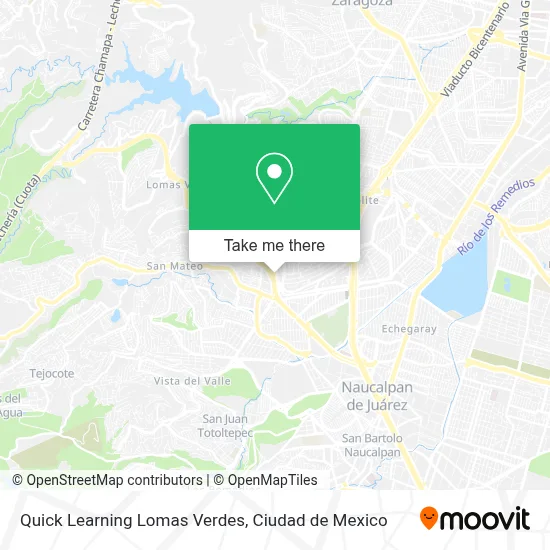 Quick Learning Lomas Verdes map