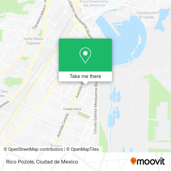 Rico Pozole map