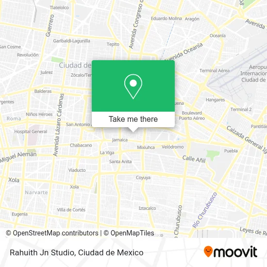 Rahuith Jn Studio map