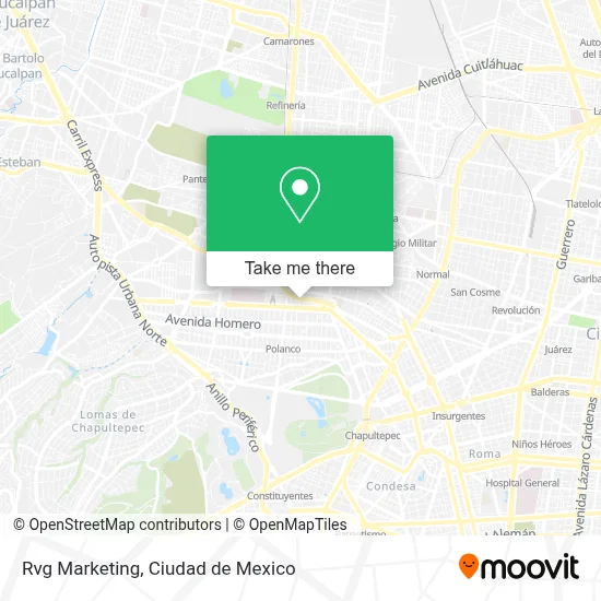 Rvg Marketing map