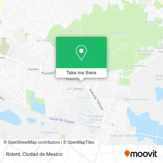 Rident map