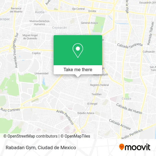 Rabadan Gym map