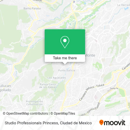 Studio Professionals Princess map