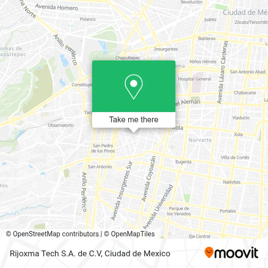 Rijoxma Tech S.A. de C.V map