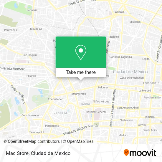 Mac Store map