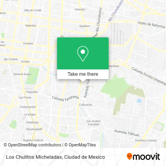 Los Chulitos Micheladas map