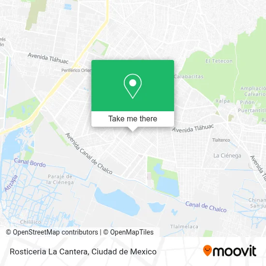 Rosticeria La Cantera map