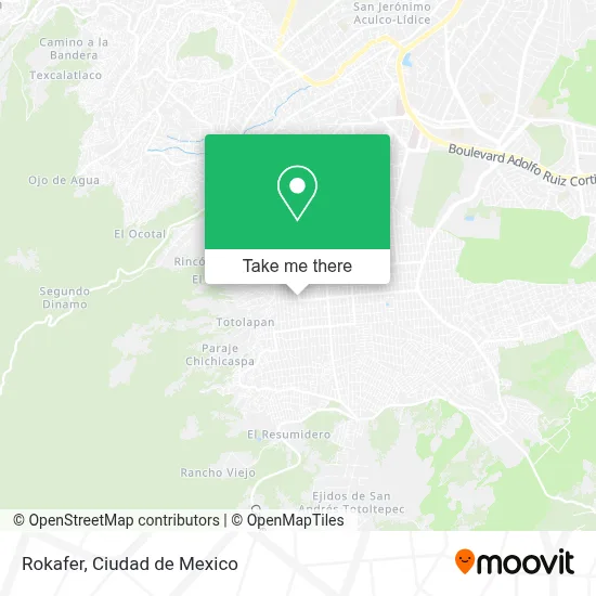 Rokafer map