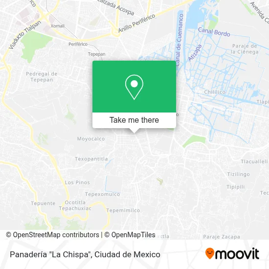 Panadería "La Chispa" map