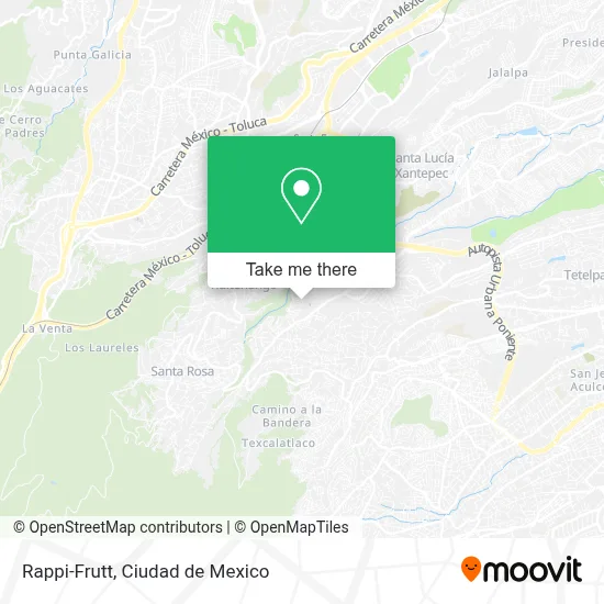 Rappi-Frutt map