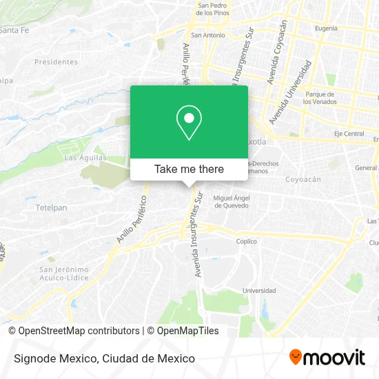 Signode Mexico map