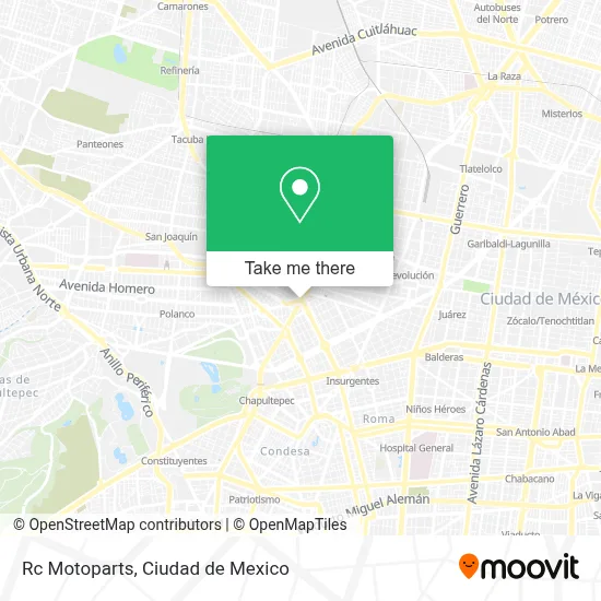 Rc Motoparts map