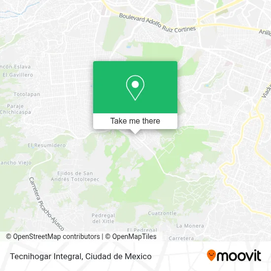 Tecnihogar Integral map