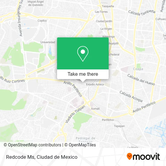 Redcode Ms map
