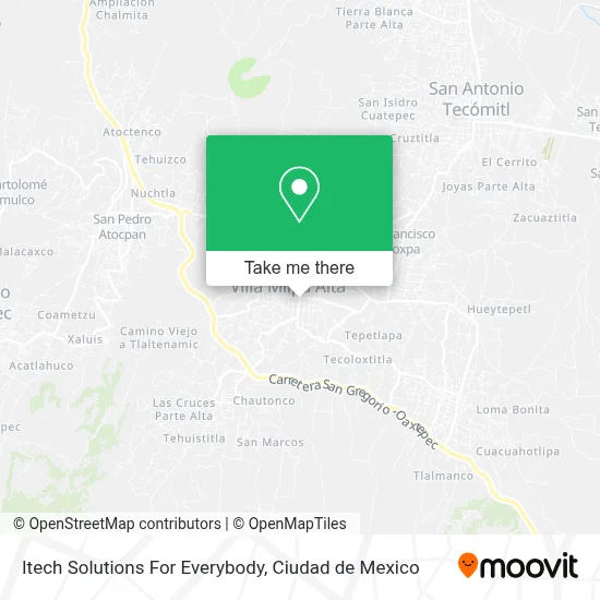 Itech Solutions For Everybody map