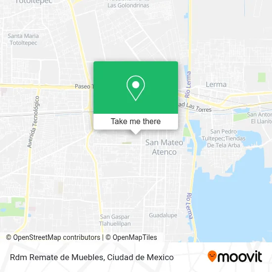 Rdm Remate de Muebles map