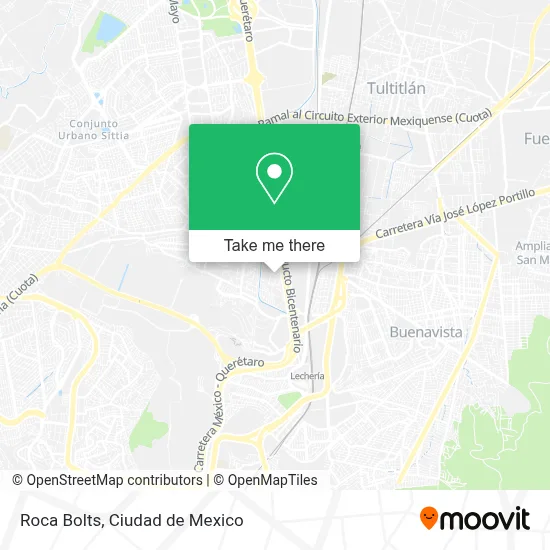 Roca Bolts map