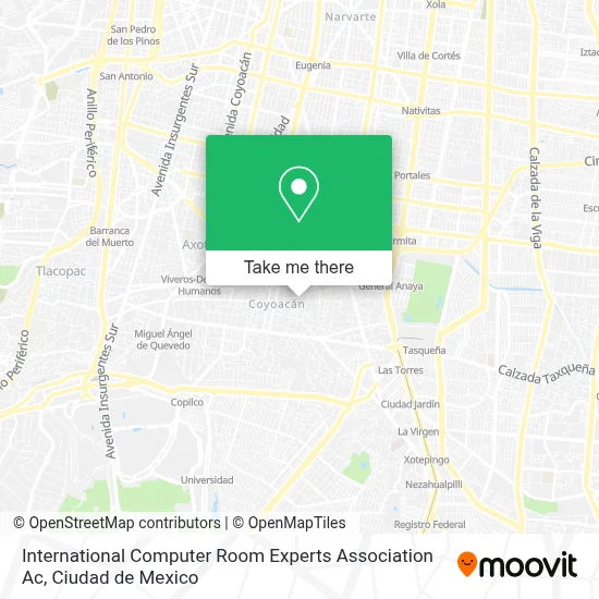 International Computer Room Experts Association Ac map