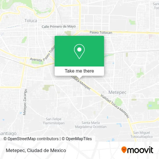 Metepec map