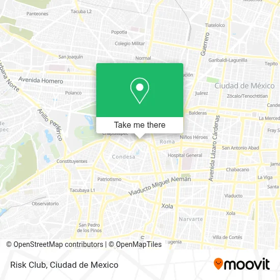Risk Club map