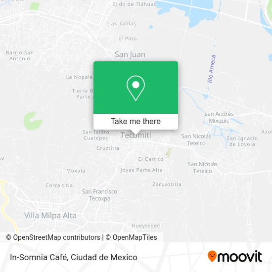 In-Somnia Café map