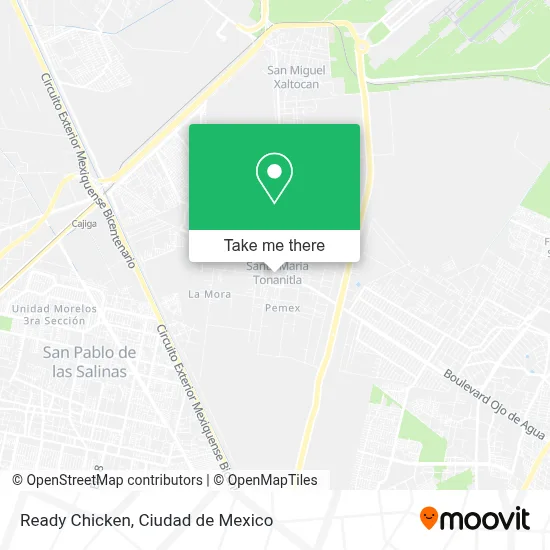 Pronto Pollo map
