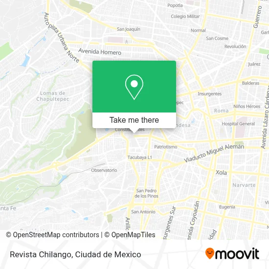 Revista Chilango map