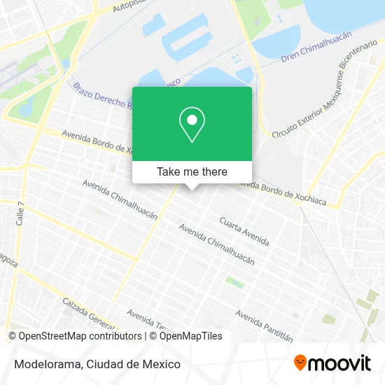 Modelorama map